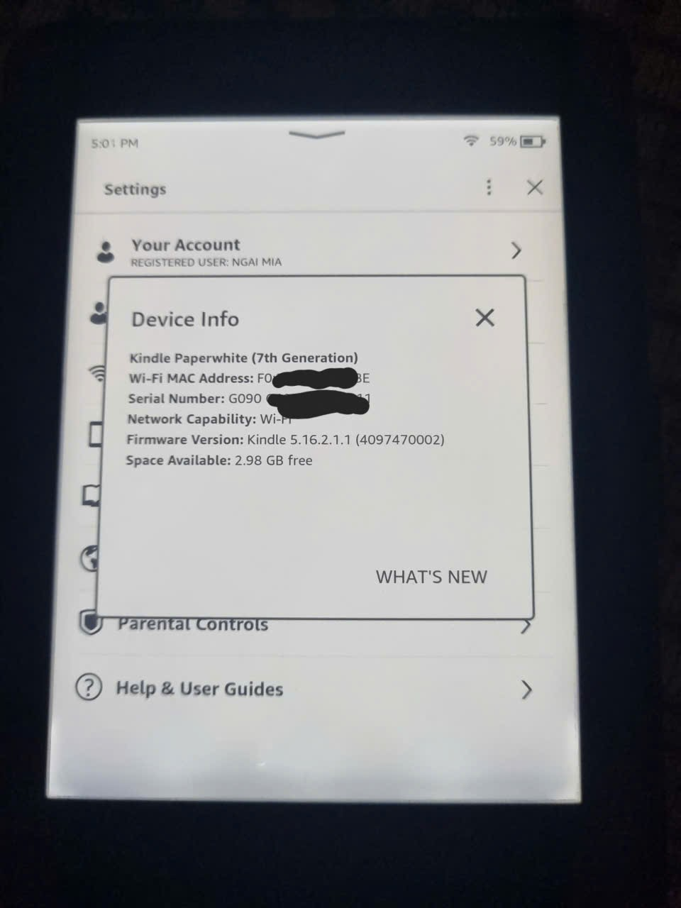 Currently running version